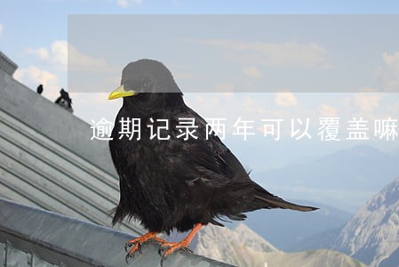 逾期记录两年可以覆盖嘛 逾期记录两年可以覆盖嘛