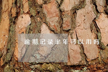 逾期记录半年可以用吗 逾期记录半年可以用吗