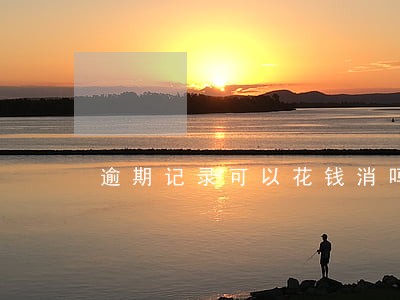逾期记录可以花钱消吗 逾期记录可以花钱消吗