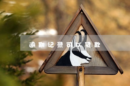 逾期记录可以贷款 逾期记录可以贷款