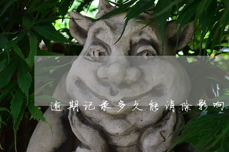 逾期记录多久能消除影响 逾期记录多久能消除影响