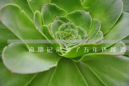 逾期记录多了五年还能消除吗 逾期记录多了五年还能消除吗