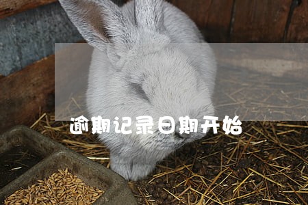 逾期记录日期开始 逾期记录日期开始