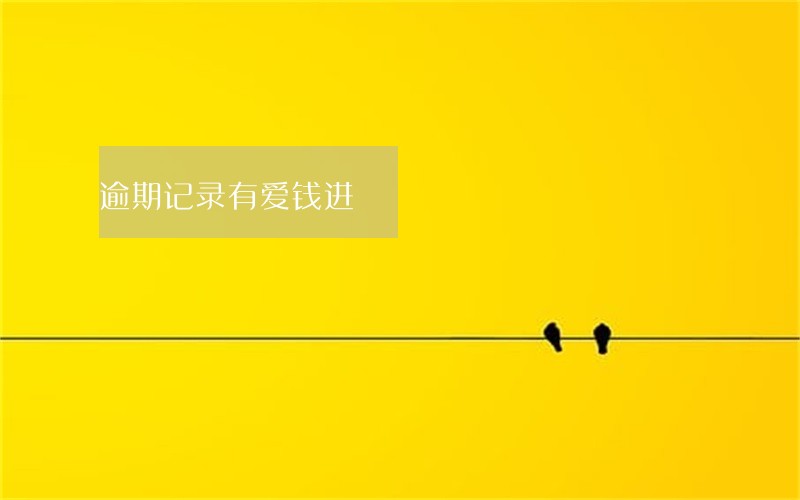 逾期记录有爱钱进