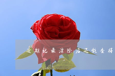 逾期记录消除后还能查得到吗 逾期记录消除后还能查得到吗
