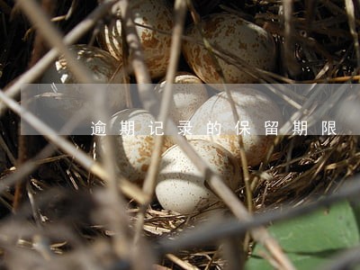 逾期记录的保留期限 逾期记录的保留期限