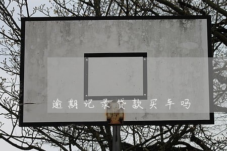 逾期记录贷款买车吗