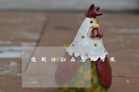 逾期诉讼函怎么处理 逾期诉讼函怎么处理