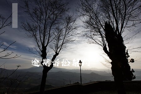 逾期诉讼解约 逾期诉讼解约