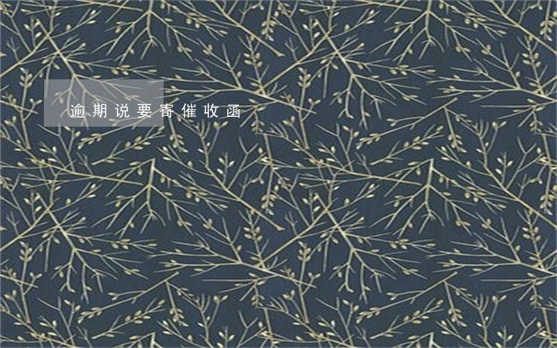 逾期说要寄催收函 逾期说要寄催收函