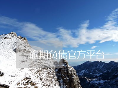 逾期负债官方平台 逾期负债官方平台