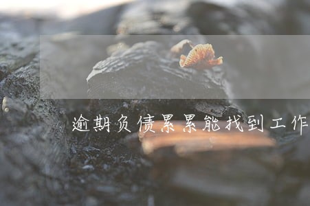 逾期负债累累能找到工作吗 逾期负债累累能找到工作吗