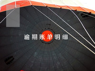 逾期账单明细