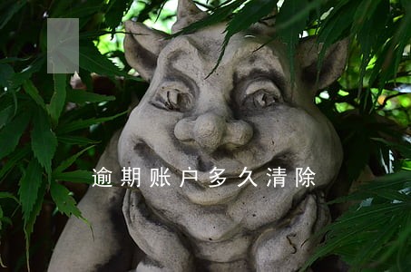 逾期账户多久清除 逾期账户多久清除