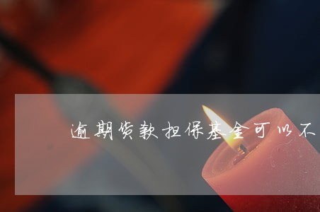 逾期货款担保基金可以不还吗