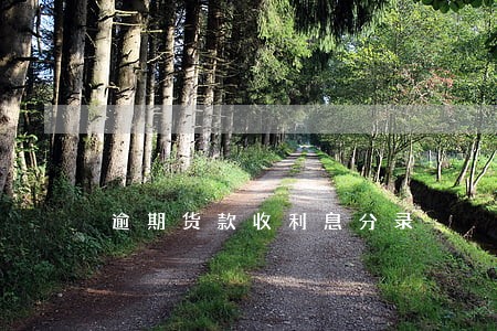 逾期货款收利息分录 逾期货款收利息分录