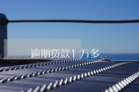 逾期贷款1万多 逾期贷款1万多