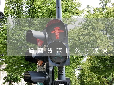 逾期贷款什么下款快 逾期贷款什么下款快