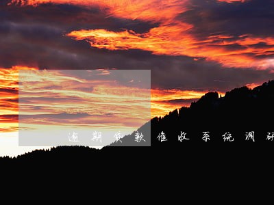 逾期贷款催收系统调研报告 逾期贷款催收系统调研报告