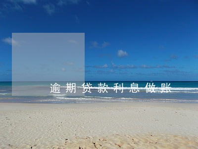 逾期贷款利息做账 逾期贷款利息做账