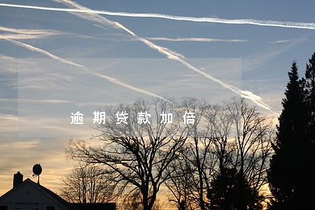 逾期贷款加倍 逾期贷款加倍