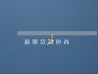 逾期贷款协商 逾期贷款协商