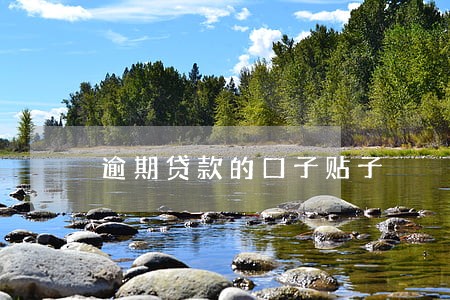 逾期贷款的口子贴子 逾期贷款的口子贴子