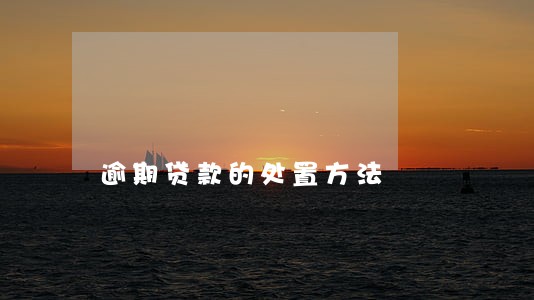逾期贷款的处置方法 逾期贷款的处置方法