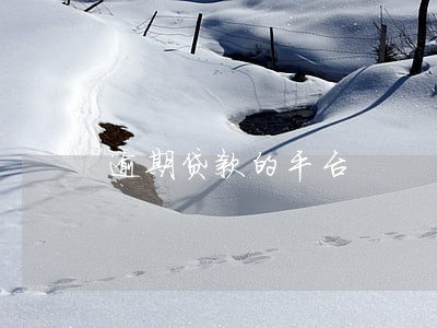 逾期贷款的平台 逾期贷款的平台