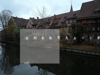 逾期贷款罚息会计分录 逾期贷款罚息会计分录