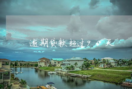 逾期贷款超过90天 逾期贷款超过90天