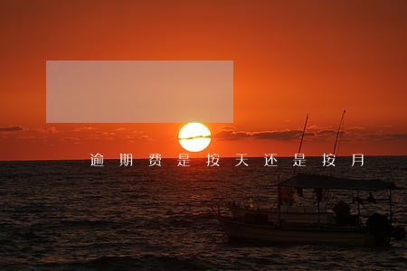 逾期费是按天还是按月 逾期费是按天还是按月