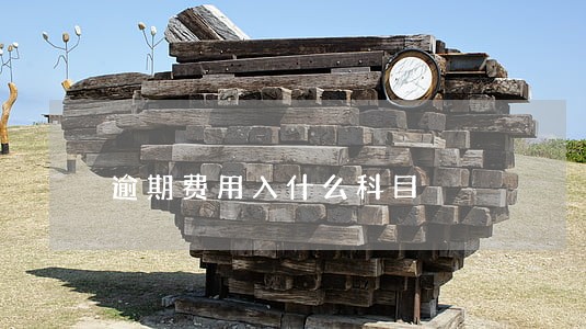 逾期费用入什么科目 逾期费用入什么科目
