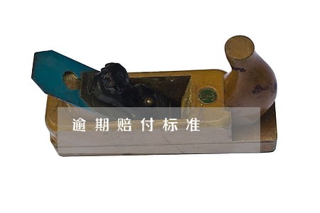 逾期赔付标准 逾期赔付标准