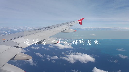 逾期超一年支付购房款 逾期超一年支付购房款