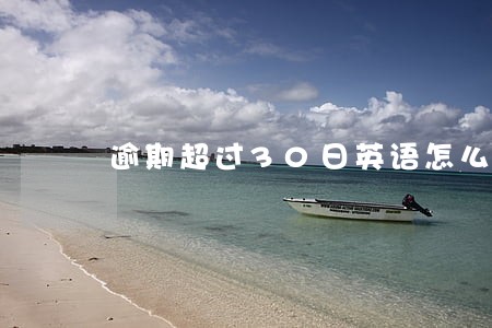 逾期超过30日英语怎么说 逾期超过30日英语怎么说