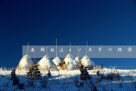 逾期超过60天可以按揭买车吗