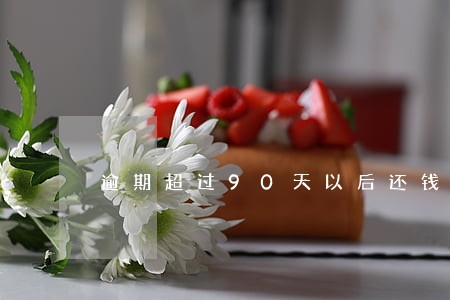 逾期超过90天以后还钱 逾期超过90天以后还钱
