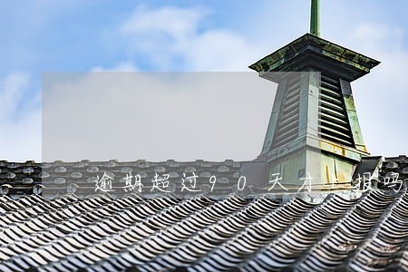 逾期超过90天才上报吗 逾期超过90天才上报吗
