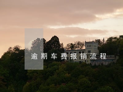 逾期车费报销流程