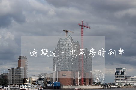 逾期过一次买房时利率 逾期过一次买房时利率