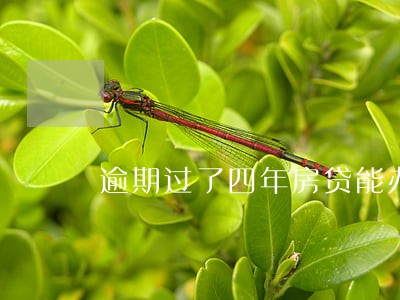 逾期过了四年房贷能办吗 逾期过了四年房贷能办吗