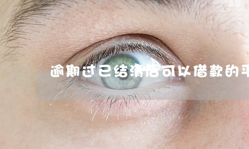 逾期过已结清后可以借款的平台 逾期过已结清后可以借款的平台