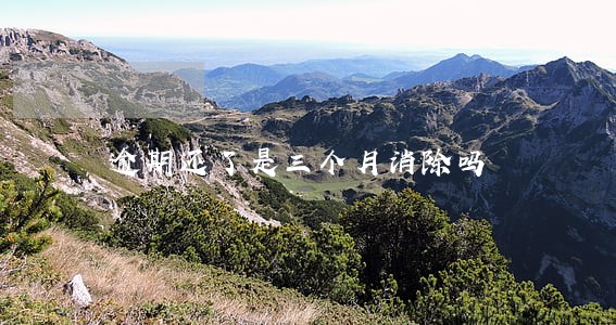 逾期还了是三个月消除吗 逾期还了是三个月消除吗