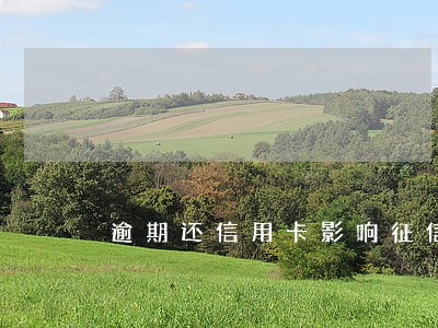 逾期还信用卡影响征信 逾期还信用卡影响征信
