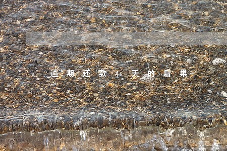 逾期还款4天的后果 逾期还款4天的后果
