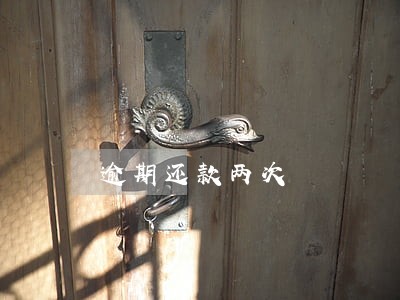 逾期还款两次
