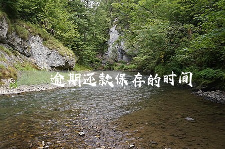 逾期还款保存的时间 逾期还款保存的时间