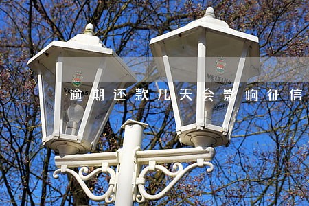 逾期还款几天会影响征信么 逾期还款几天会影响征信么