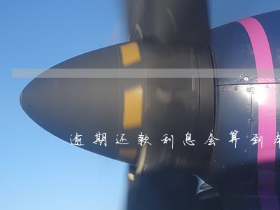 逾期还款利息会算到本金里吗 逾期还款利息会算到本金里吗